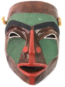 J. Wolf British Columbia Coast Bookwus Wood Mask