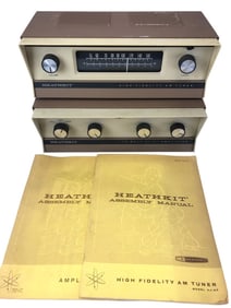 HeathKit High Fidelity AM Tuner And Amplifier