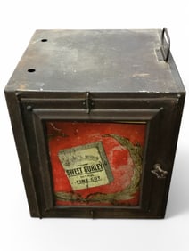 Metal Smoker Box Fixed w/ Sweet Burley Graphic