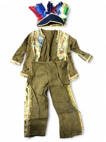 1920s Children’s Indian Outfit With Headdress