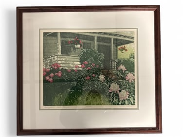 Laura Strowe Signed Etching