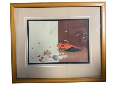 Ryoshu Yamaguchi Attributed Woodblock Print