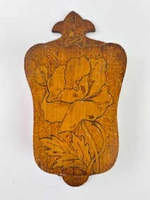 Handmade Flemish Art Wooden Flower Box