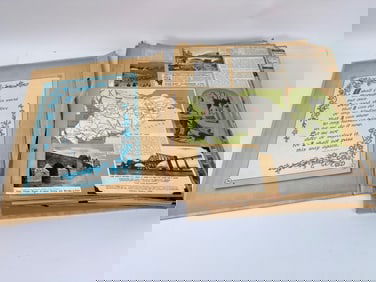 1950s European Travels Ephemera Scrapbook