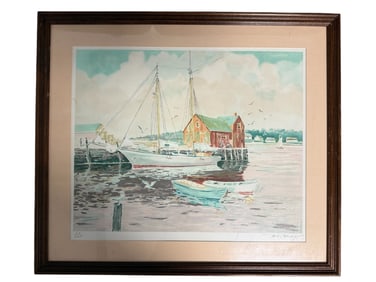 Limited Edition Framed Lithograph