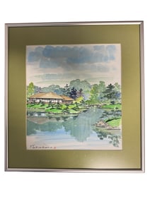 Yoshio Takahara Watercolor Painting