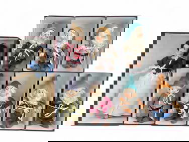 R. John Wright Snow White And Seven Dwarfs Set (1 of 13)