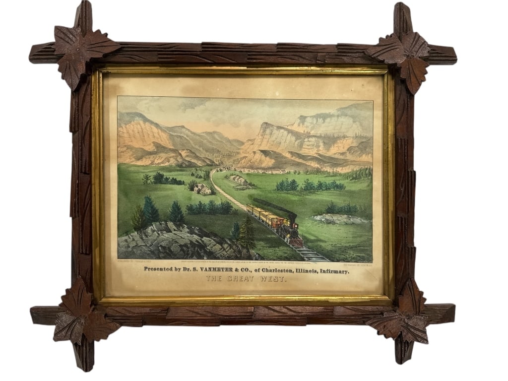 The Great West By Currier & Ives, 1870 (1 of 10)