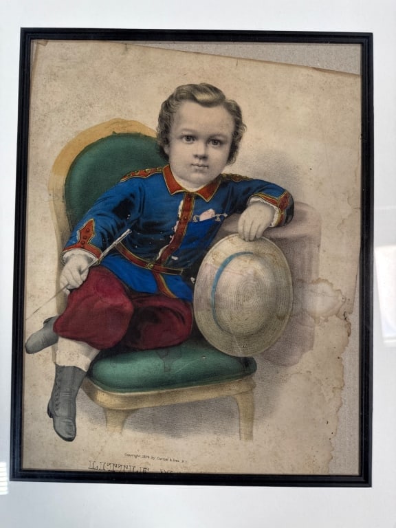 Courier And Ives Hand-Colored Lithograph (1 of 8)