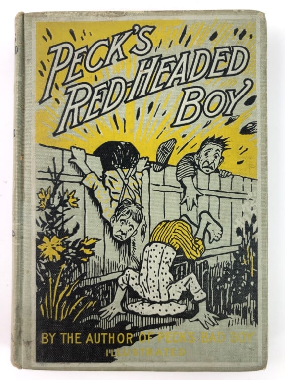 First Edition 1901 Pecks Red-Headed Boy (1 of 6)