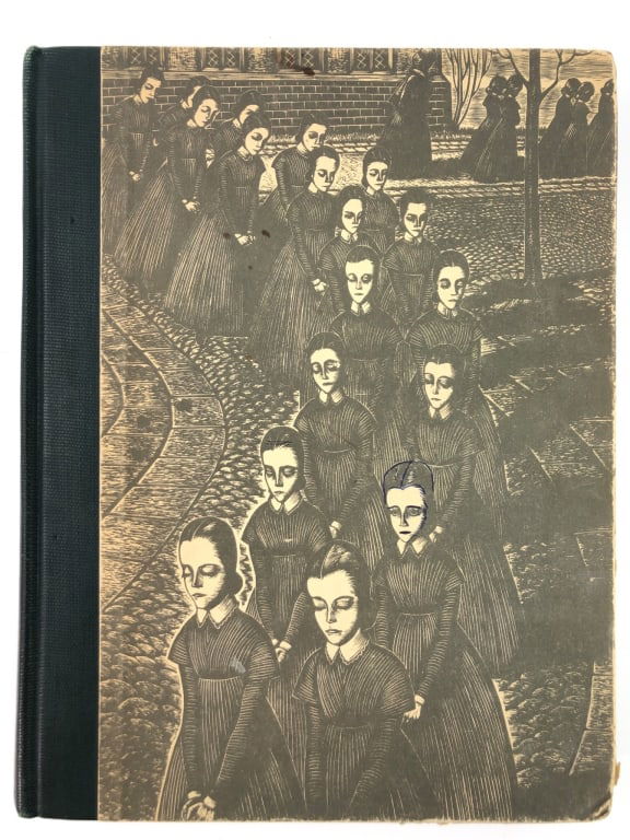 1943 Jane Eyre Illustrated Fritz Eichenberg (1 of 7)