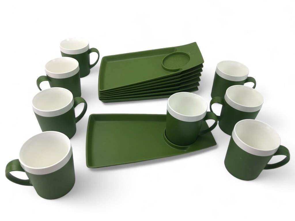 MCM David Douglas Thermware Mug & Tray Sets (1 of 10)