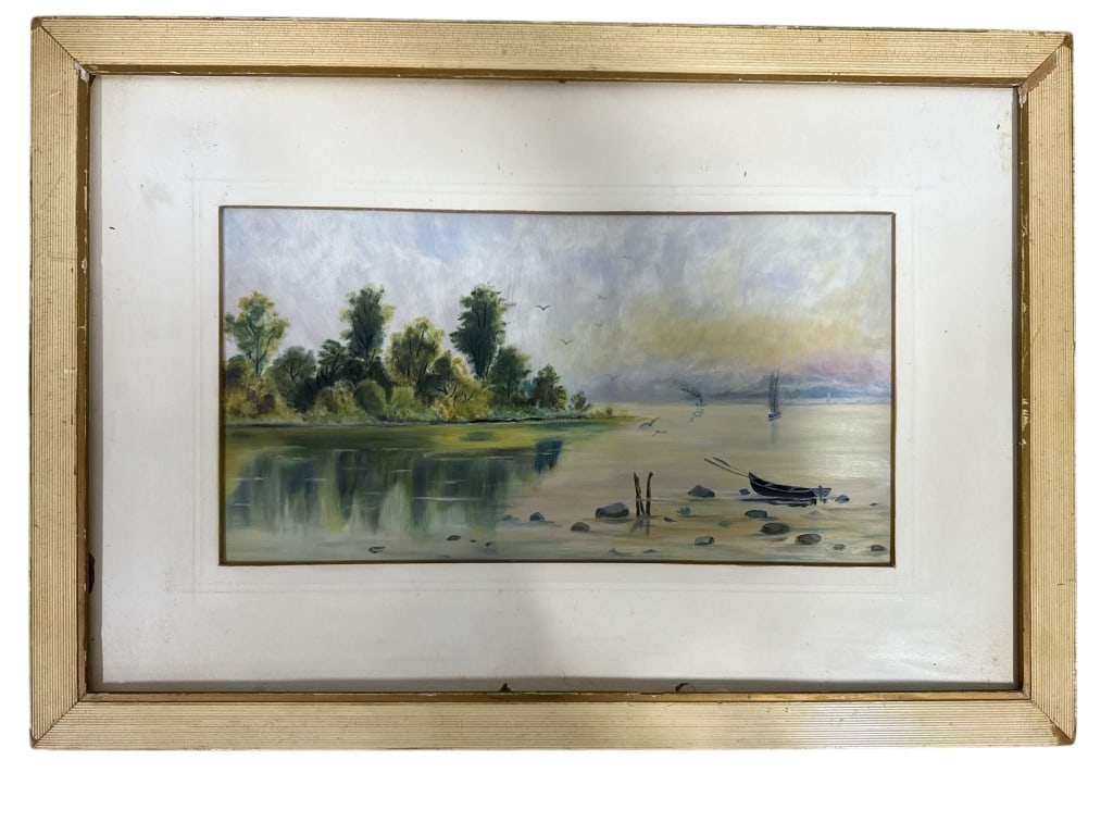 Framed Original Oil Landscape Painting (1 of 9)