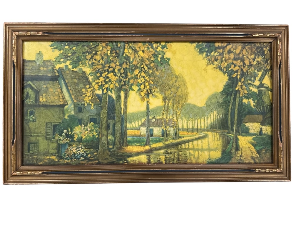 Louis Seybold Print In Art Deco Frame (1 of 6)