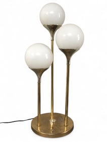 Reggiani Style MCM Brass Atomic Lamp