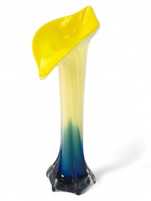 Jack In The Pulpit Glass Vase