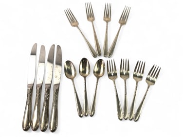 Oneida Sterling Silverware Set