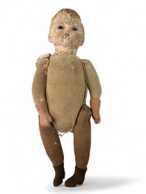 Wounded WWI Doughboy Doll 13 Inches