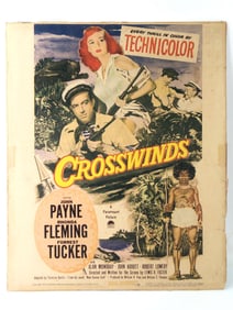 Vintage Crosswinds Movie Poster And Scene