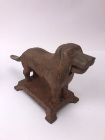 Cast Iron Dog Shaped Nutcracker