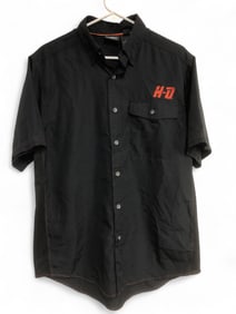 Harley-Davidson Black Button-Up Shirt