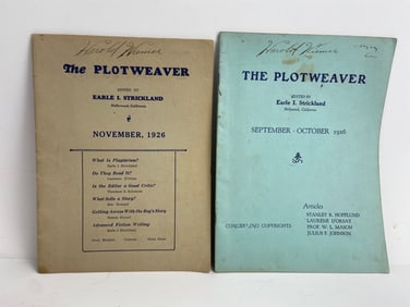 The Plotweaver 1926 Magazines