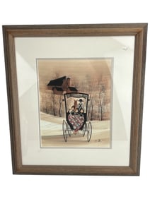 P. Buckley Moss Signed Numbered Print