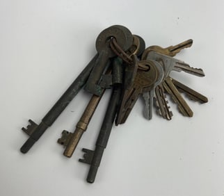 Assorted Railroad Work Keys Collection