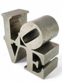 Vtg 1975 Robert Indiana LOVE Sculpture