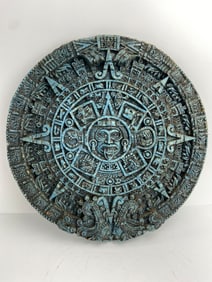 Aztec / Mayan Calendar Stone Wall Plaque