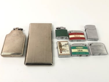 Vintage Lighters And Cases