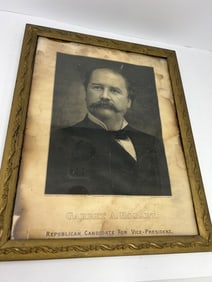 Garret A. Hobart Campaign Print