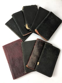 Leather-Bound Ledger Books