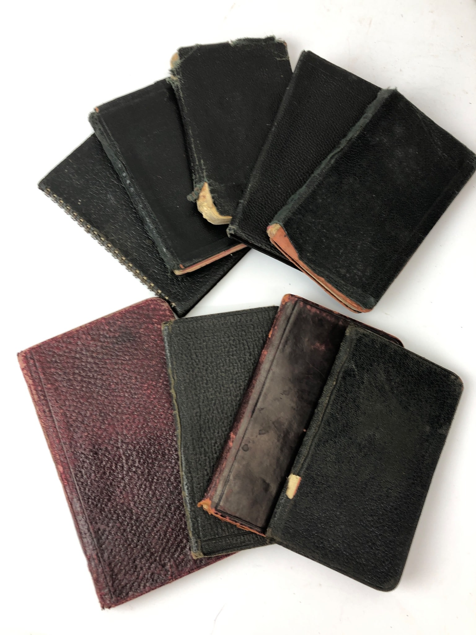 Leather-Bound Ledger Books (1 of 7)