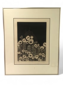 Cactus Blooms By A. Olenska-Patykiewicz