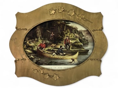 Life In The Woods Framed Print