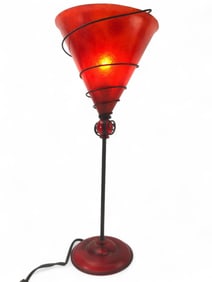 Berman Martini-Style Lamp In Acrylic