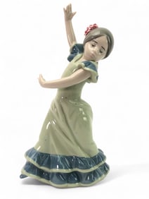 Lladro Porcelain Flamenco Dancer Figurine
