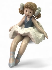 Lladro Porcelain Ballerina Figurine