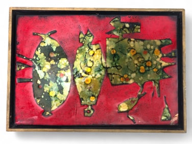 MCM Enamel On Copper By Sherry Schrut