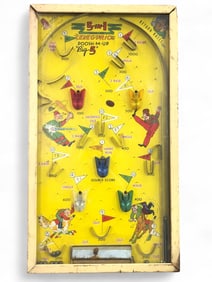 Vtg Northwestern Products 5-In-1 Pinball Game