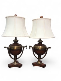 French Empire Style Table Lamps
