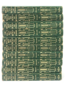 1929 Complete 10-Volume Set Of Detective Stories