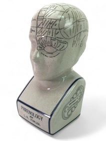 McPherson Phrenology Bust By L. N. Fowler