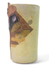 Handcrafted Stoneware Ceramic Vase