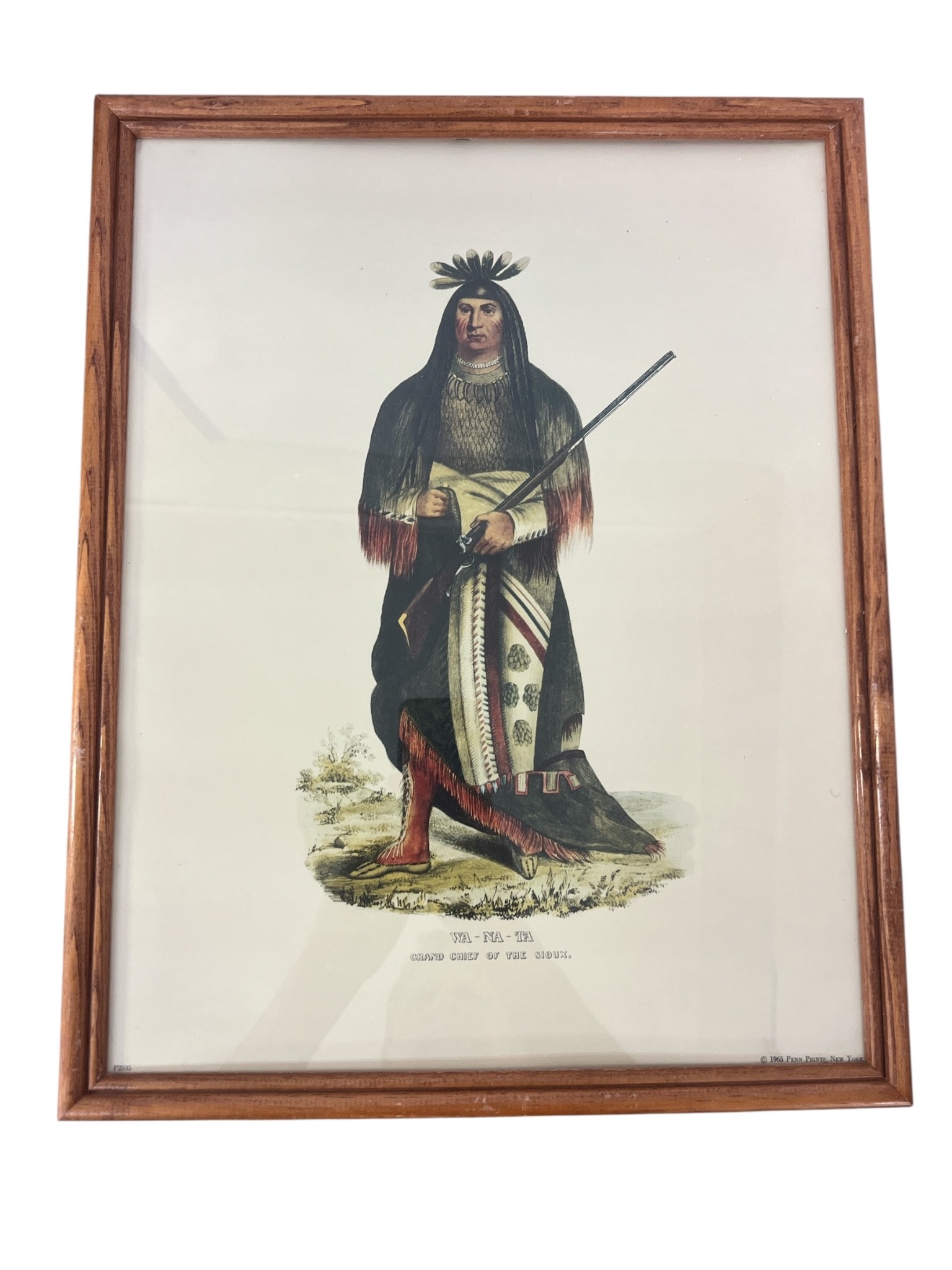 1965 Wa-Na-Ta Sioux Chief Print (1 of 7)