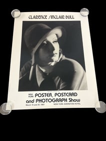 Clarence Sinclair Bull Greta Garbo Poster