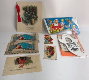 Vintage Holiday Ephemera Items