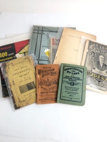 Historical Booklets And Pamphlets