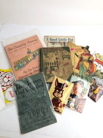 Vintage Children"s Books And Ephemera